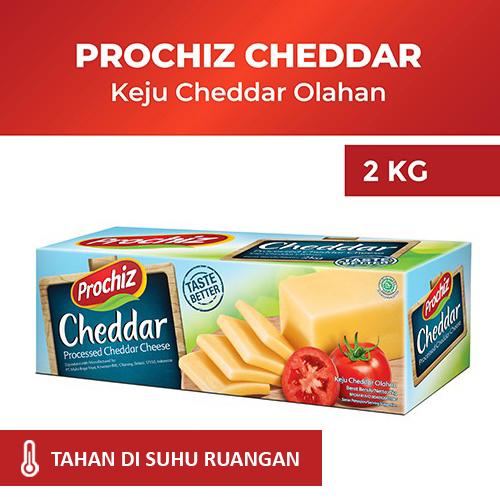 Gambar Keju PROCHIZ Cheddar 2 kg dari Prochiz Tokopedia