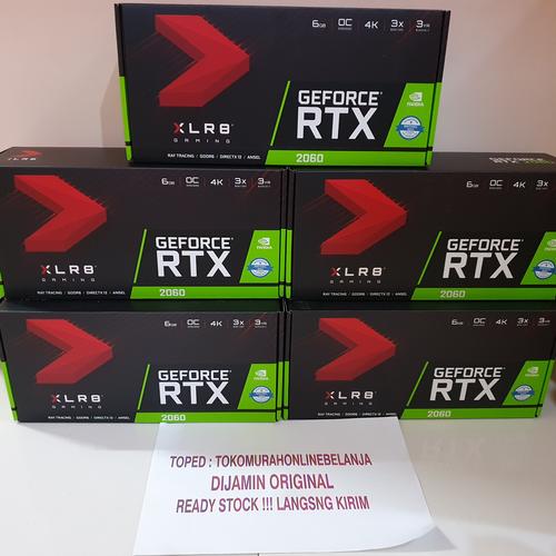 Gambar Vga Zotac RTX 2060 6Gb - PNYrtx2060 6GB dari TokoMurahOnlineBelanja Kota Surabaya Tokopedia