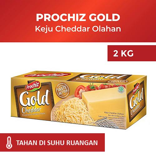 Gambar Keju PROCHIZ Gold 2 kg dari Prochiz Tokopedia