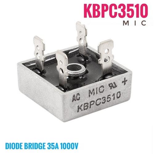 Jual Dioda Bridge Kotak MIC KBPC3510 35A 1000V Rectifier Single Phase
