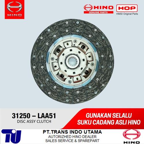 Gambar DISC ASSY CLUTCH HINO DUTRO 130 HD 31250LAA51 dari HINO TRANS INDO UTAMA Kota Medan Tokopedia