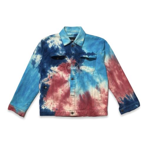 Jual Washed denim jacket tie dye JD3 
