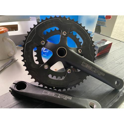 Jual Crank Decaf 170 50/34T + BB Bawaan 