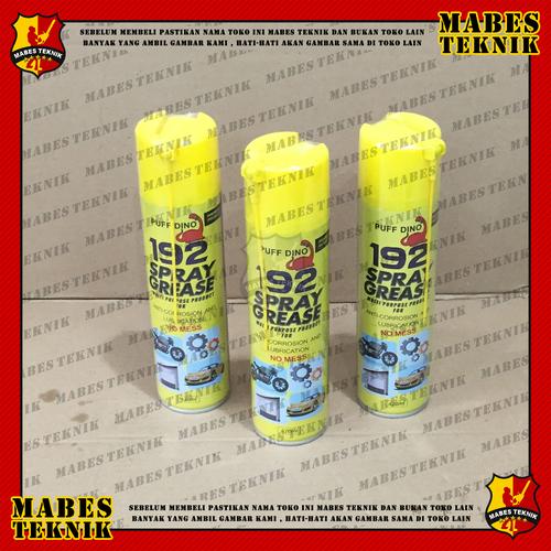 Jual SEMPROT PELUMAS HIGH TEMP / SPRAY GREASE GEMUK PUFF DINO 192