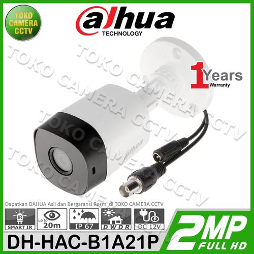 Gambar KAMERA CCTV OUTDOOR 2MP DAHUA HAC-B1A21 HDCVI CAMERA CCTV dari TOKO CAMERA CCTV Jakarta Barat Tokopedia
