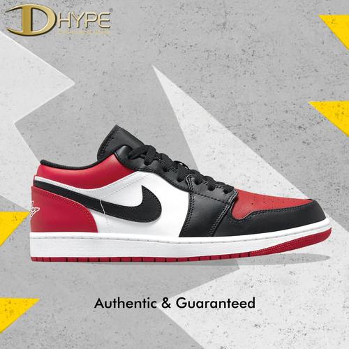 Jual AIR JORDAN 1 LOW BRED TOE 100% Authentic - 38.5 - Jakarta Utara -  DHYPE ID | Tokopedia
