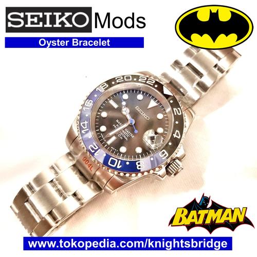 Jual SEIKO Mod BATMAN | Seiko Marine Master NH35 BATMAN GMT Master II -  Oyster Bracelet - Jakarta Utara - Knightsbridge | Tokopedia