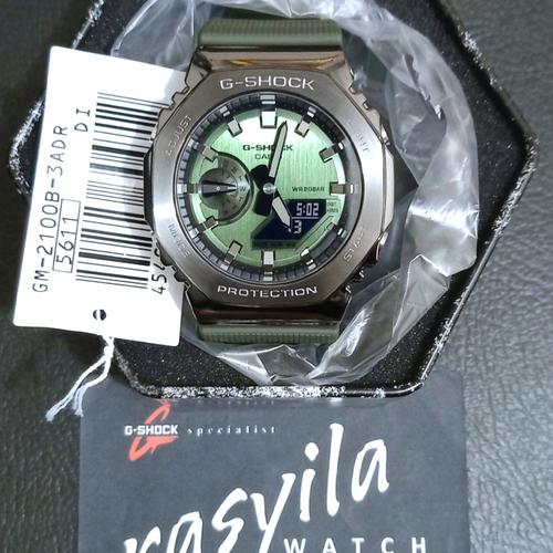 Jual Casio G-Shock GShock GM 2100 / GM 2100B / GM2100B - 3ADR Green - Kota  Tangerang - Rasyila | Tokopedia