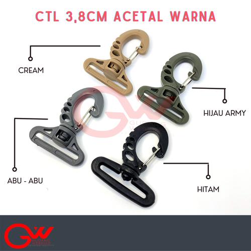 Jual Kew-kew 38mm | cantolan 3.8 cm | CTL 3.8cm Acetal - ECERAN - Cream