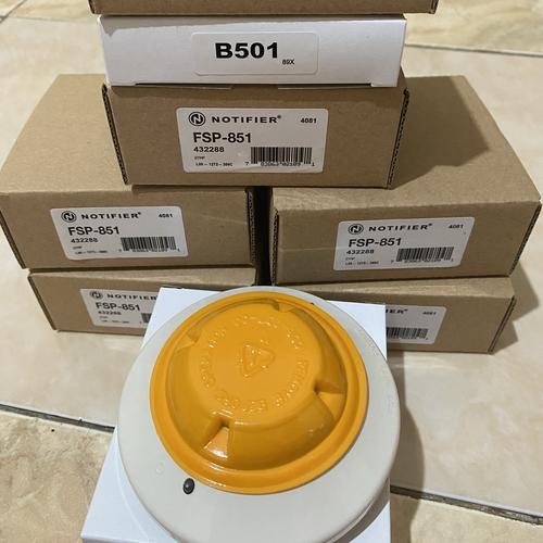 Jual FSP-851 SMOKE DETECTOR FSP851+ BASE 501 NOTIFIER ORIGINAL ...