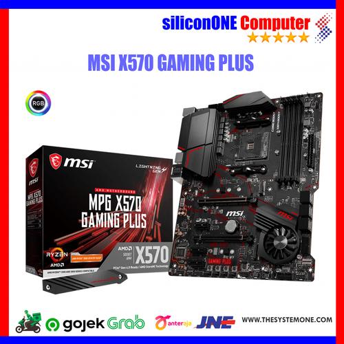Gambar MSI MPG X570 GAMING PLUS dari silicon ONE Computer Kota Bandung Tokopedia
