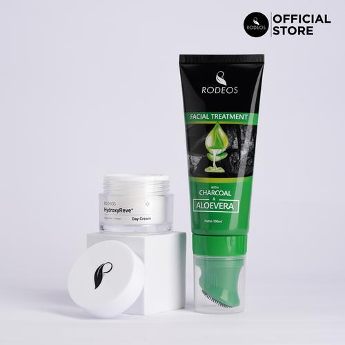 Gambar Rodeos HydroxyReve+ Day Cream + Facial Treatment 120 Gram dari Rodeos Official Kota Sukabumi Tokopedia