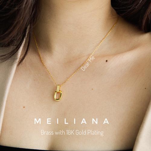 Jual Dear Me - Meiliana Necklace (Brass 