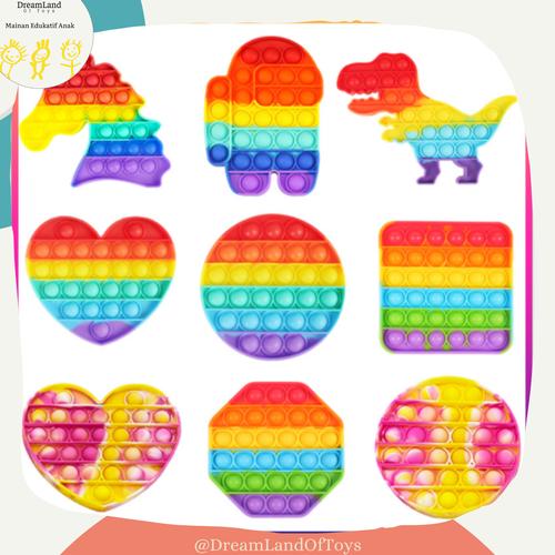 Pop it fidget, Mainan go bang fox mind 