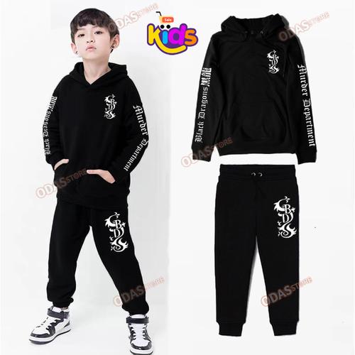 Jual satu set sweater anak hoodie 