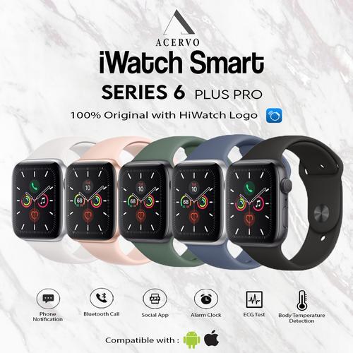 Jual iWatch Series 6 Pro Smart Watch T500+ Pro Jam Tangan Pintar Bluetooth  - Space Grey - Kota Surabaya - Acervo Official Store | Tokopedia