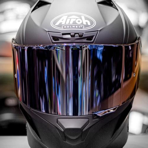 Jual Visor Mirror Blue Airoh Valor 