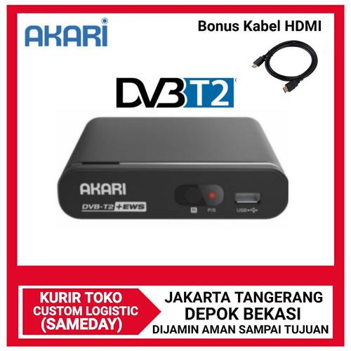 Gambar Akari Set Top Box Digital TV Receiver STB DVB-T2 ADS-2230 - FREE KABEL HDMI dari DPRINCE Jakarta Barat Tokopedia