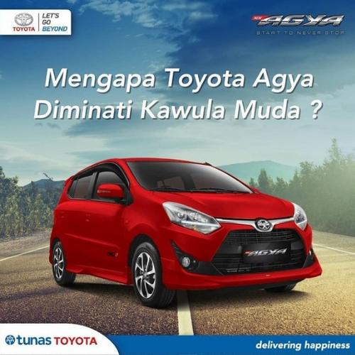 Gambar Toyota Agya 1.2 G A/T GR Sport OTR Jakarta 170.390.000 dari DJ Fashion undefined Tokopedia