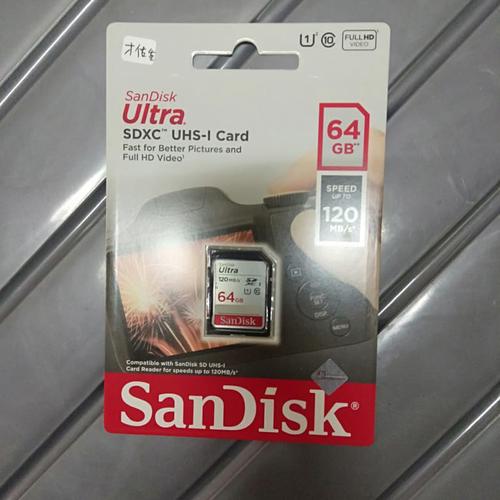 Jual memory card camera/handycam sandisk 64gb class 10 Kota