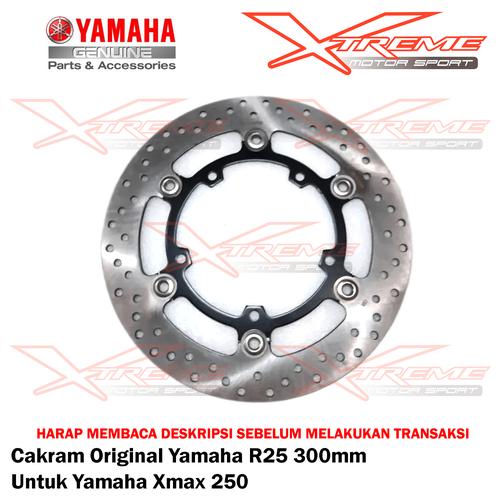 Gambar Disc Cakram R25 MT25 OriginaL Yamaha For Xmax 250 CC dari Xtreme Motor Sport Jakarta Barat Tokopedia