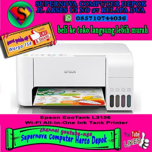 Jual Epson EcoTank L3156 Wi-Fi All-in 