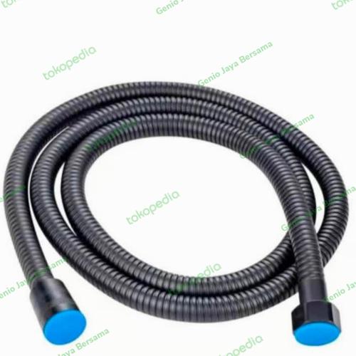 Promo Slang/Flexible Shower Hitam 150Cm Stainless Steel SUS 304