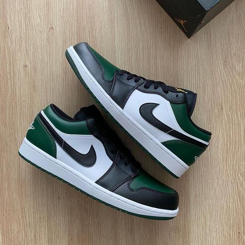Jual Air Jordan 1 Low Green Toe 