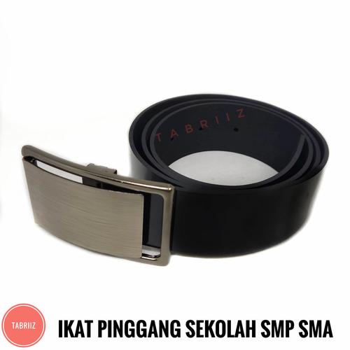 Gambar IKAT PINGGANG SEKOLAH SMA SMP - SABUK SEKOLAH - KUALITAS BAGUS - Hitam dari Tabriiz Kota Bekasi Tokopedia