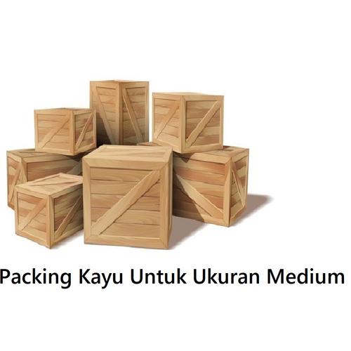 Gambar Packing Kayu untuk Pengiriman Luar JABODETABEK ukuran Sedang/Medium dari E-Lux Official Store Jakarta Barat Tokopedia