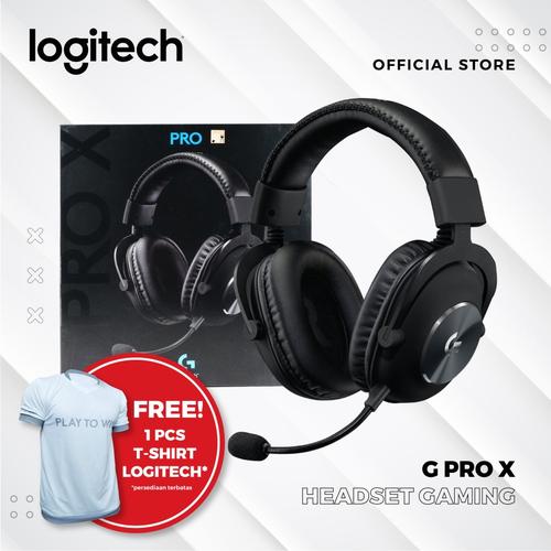 Jual Logitech Pro X Gaming Headset with Blue Voice headphone ORI - Kota  Surabaya - Gaming Plus Store | Tokopedia