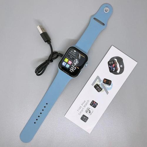 Jual Jam Tangan kotak series 7 smartwatch fitnes apple IWO T100 plus ios -  Hijau - Jakarta Barat - GT Group | Tokopedia