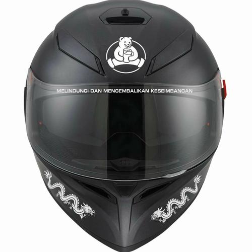 Jual STICKER STIKER HELM FULL FACE BEAR 