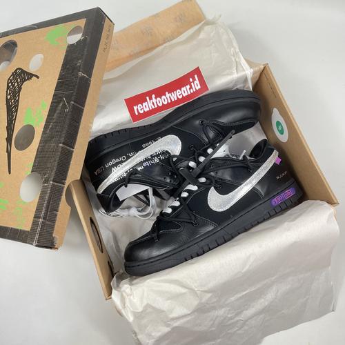 Jual Nike Dunk Low X Off White Lot 50 