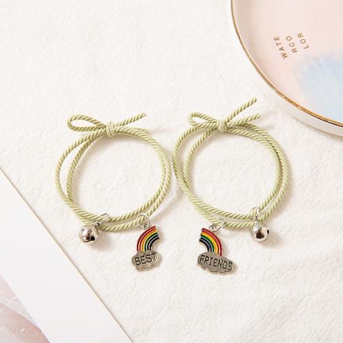 Gambar Gelang Couple 2Pcs Sahabat Best Friend Pasangan Bestie Bracelet GLG11 - Hijau Couple dari FXG GALLERY Kota Depok Tokopedia