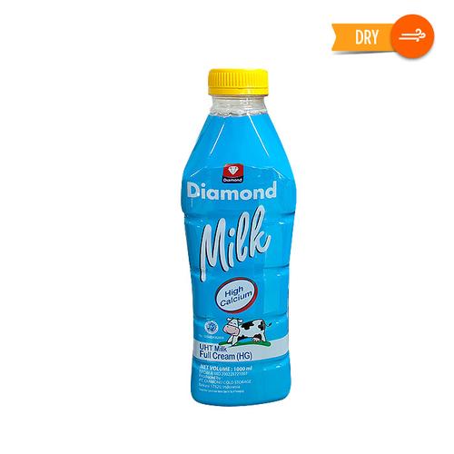 Jual DIAMOND MILK UHT FULL CREAM PREMIUM 1 L (BOTOL ...