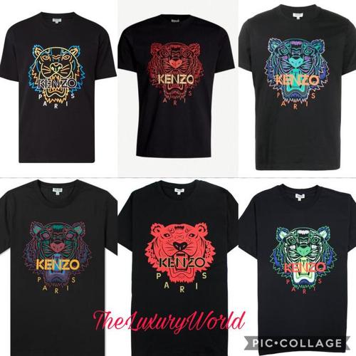 KENZO TIGER PARIS T SHIRT ORIGINAL 100 