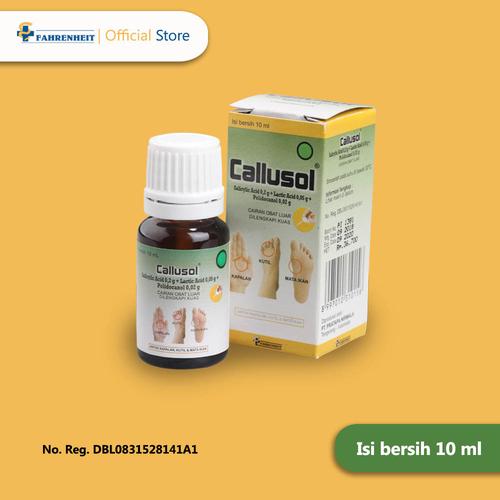 Gambar Callusol | Obat Kutil, Mata Ikan, dan Kapalan - 1 botol dari Fahrenheit Official Jakarta Pusat Tokopedia