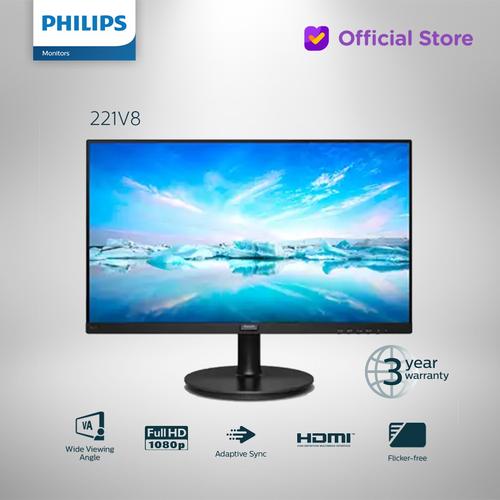 Promo Monitor LED Philips 221V8 22\