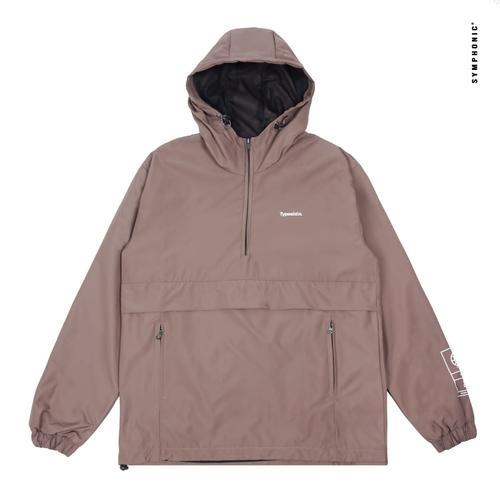 hooded windbreaker jacket