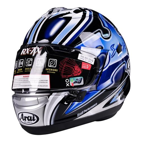 Gambar Arai RX7X SNI SHURIKEN Helm Full Face - Silver - L dari Arai Indonesia Kab. Bogor Tokopedia