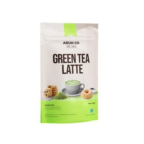 Promo Arum Co GREEN TEA LATTE 500gr Minuman Bubuk Teh Instan Murah