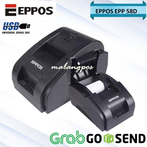 Gambar PRINTER THERMAL 58mm EPPOS EPP58D 58 MM USB - SHARKPOS PRT dari MALANG POS Kota Malang Tokopedia