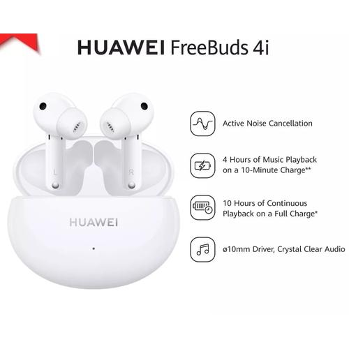 Jual Huawei FreeBuds 4i ANC Active Noise Cancellation - Silver Frost - Kota  Semarang - shofida | Tokopedia