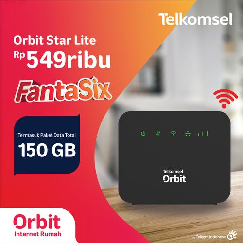 Gambar Telkomsel Orbit Star Lite Modem WiFi 4G High Speed Bonus Data 50GB dari Myorbit Official Store Kota Tangerang Tokopedia