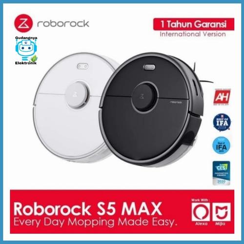 Roborock S5 Max - Robot Vacuum Cleaner 