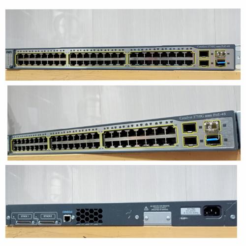Jual Switch Cisco Catalyst 3750G Series PoE+ 24 port Cisco systems ...