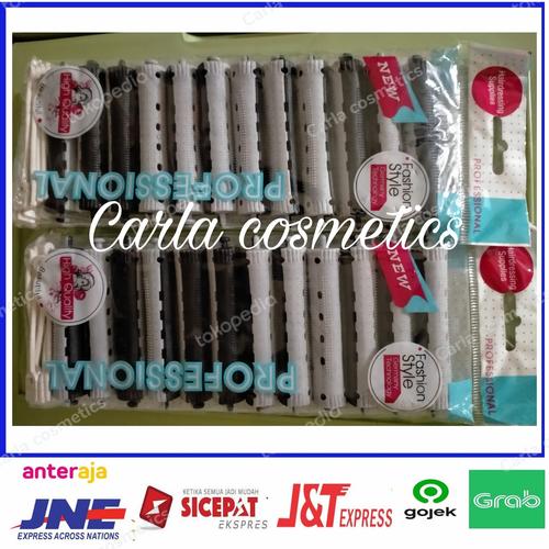 Jual rotto keriting rambut warna abu hitam isi 12 pcs - Jakarta Pusat ...
