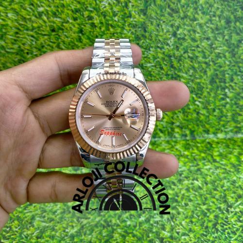 Jual ROLEX DATEJUST TWO TONE SUNDUST 