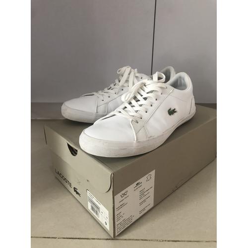 white lacoste boots